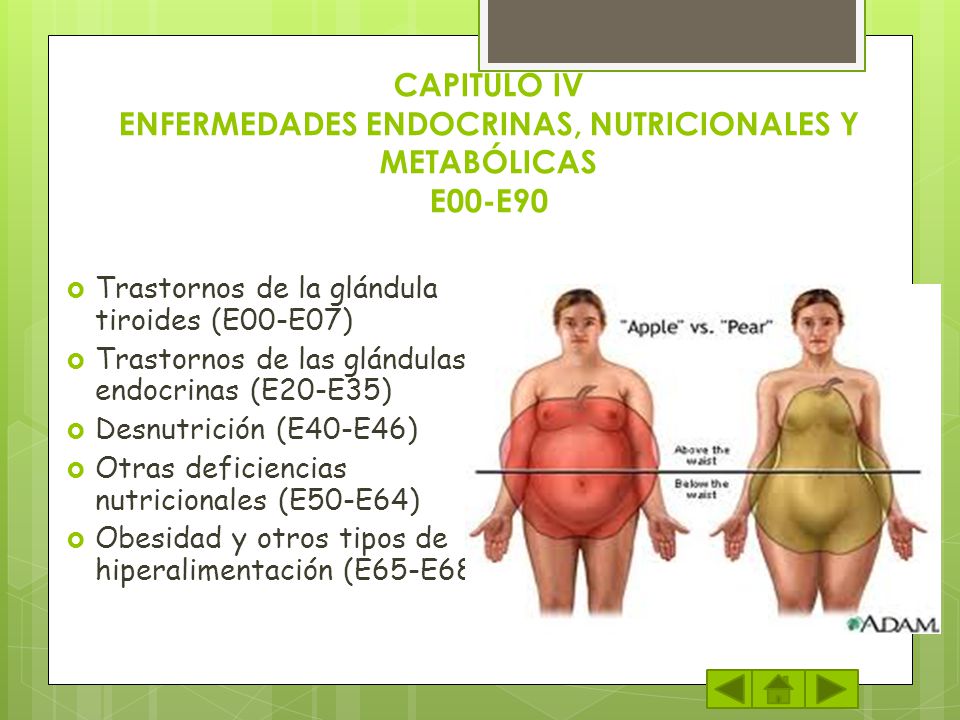 tipos de enfermedades endocrinas